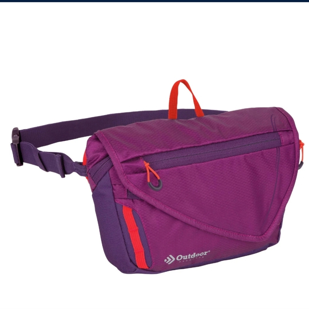 Outdoor Products Purple and Orange Fanny Pack Sling Bag Nwot